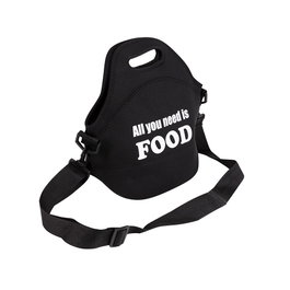 San Ignacio Expert Sac à lunch isotherme en Néoprène Noir 30 x 17 x 30 cm