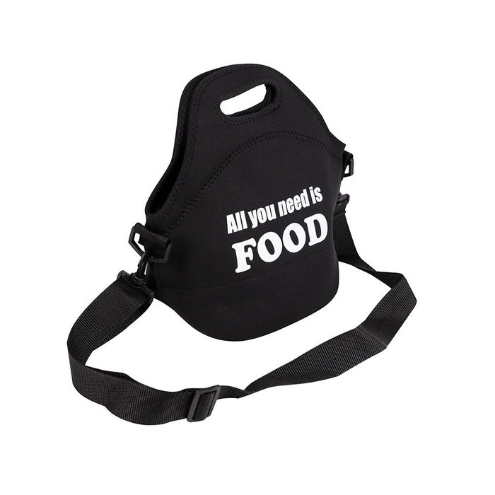 San Ignacio Expert Sac à lunch isotherme en Néoprène Noir 30 x 17 x 30 cm San Ignacio Expert Sac à lunch isotherme en Néoprène Noir 30 x 17 x 30 cm