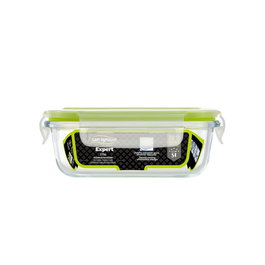 San Ignacio Expert Boîte hermétique rectangulaire en borosilicate 370 ml, compatible lave-vaisselle, Sg-4700
