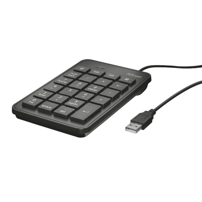 Trust Clavier numérique Xalas 22221 Noir