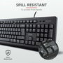 Clavier Trust TK-150 Noir Espagnol Qwerty
