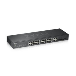 Zyxel GS1920-24v2 Switch Smart Managed 24 ports Gigabit 4 combos SFP NebulaFlex