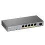 Zyxel GS1350-6HP-EU0101F Switch 6 ports Gigabit PoE 5x PoE 60W avec 1x SFP