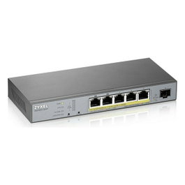 ZyXEL GS1350-6HP-EU0101F Switch 6 ports, 5 PoE, 1 SFP