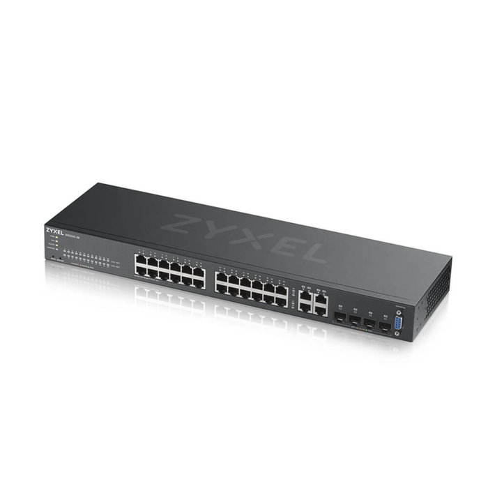Zyxel GS2220-28 Commutateur Gigabit 24 ports RJ-45 + 4 ports combo SFP/RJ45 managed Zyxel GS2220-28 Commutateur Gigabit 24 ports RJ-45 + 4 ports combo SFP/RJ45 managed