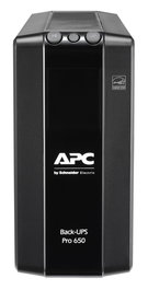 APC Back-UPS Pro BR650MI Onduleur 650VA avec AVR, 6 Prises, Interface LCD, Protection Réseau