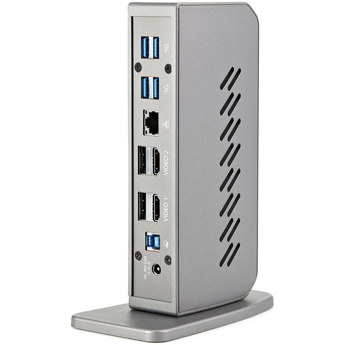 StarTech.com Station d'accueil universelle hybride USB-C et USB-A DK30A2DHUUE - Double moniteur 4K 60 Hz HDMI/DisplayPort - 6 ports USB-A, Gigabit Ethernet - Windows/Mac