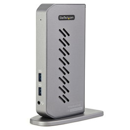 StarTech.com Station d'accueil hybride DK30A2DHUUE USB-C et USB-A avec double écran 4K 60Hz