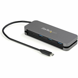 StarTech.com Hub USB-C 4 ports HB30CM3A1CB Gris Espace