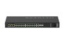 Netgear M4250 GSM4230P, Switch Gigabit 24 ports PoE+ 300W, AV Line, avec ports SFP 1G et interfaces Dante/AES67 pour systèmes audio/vidéo