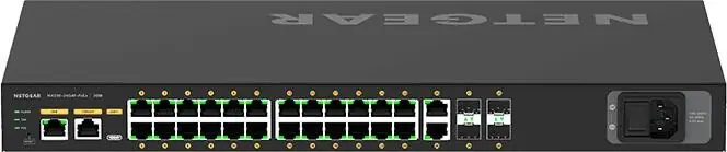 Netgear GSM4230P-100EUS Switch AV Line 24 ports PoE+ 300W Netgear GSM4230P-100EUS Switch AV Line 24 ports PoE+ 300W
