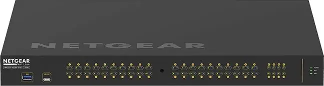 Netgear M4250-40G8F-PoE+ Switch AV Line L3 Managé 48 Ports 480W PoE+