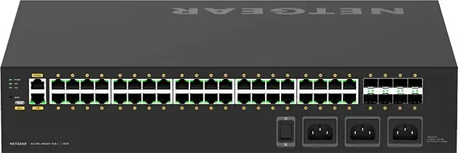 NETGEAR Gsm4248Ux-100Eus 48 ports commutateur réseau, 40xPoE++ 2880W, 8xSFP+