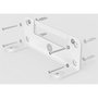 Logitech Support mural pour Rally Bar et Rally Bar Mini, Blanc