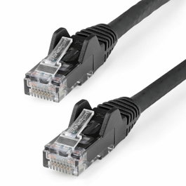 Startech Câble Ethernet CAT6 UTP 50 cm Noir RJ45 Snagless