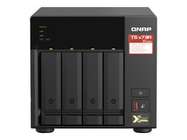 Qnap TS-473A Serveur NAS 8 Go RAM AMD Ryzen V1500B 4 baies 2.5 Gigabit Ethernet
