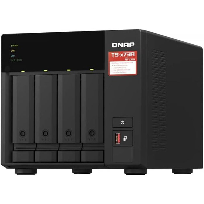 Stockage en Réseau NAS Qnap TS-473A Noir AMD Ryzen V1500B