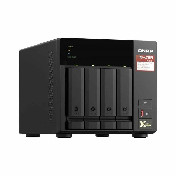 Stockage en Réseau NAS Qnap TS-473A Noir AMD Ryzen V1500B