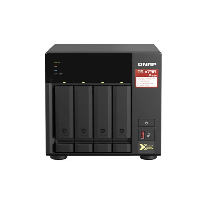 Stockage en Réseau NAS Qnap TS-473A Noir AMD Ryzen V1500B