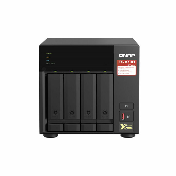Stockage en Réseau NAS Qnap TS-473A Noir AMD Ryzen V1500B