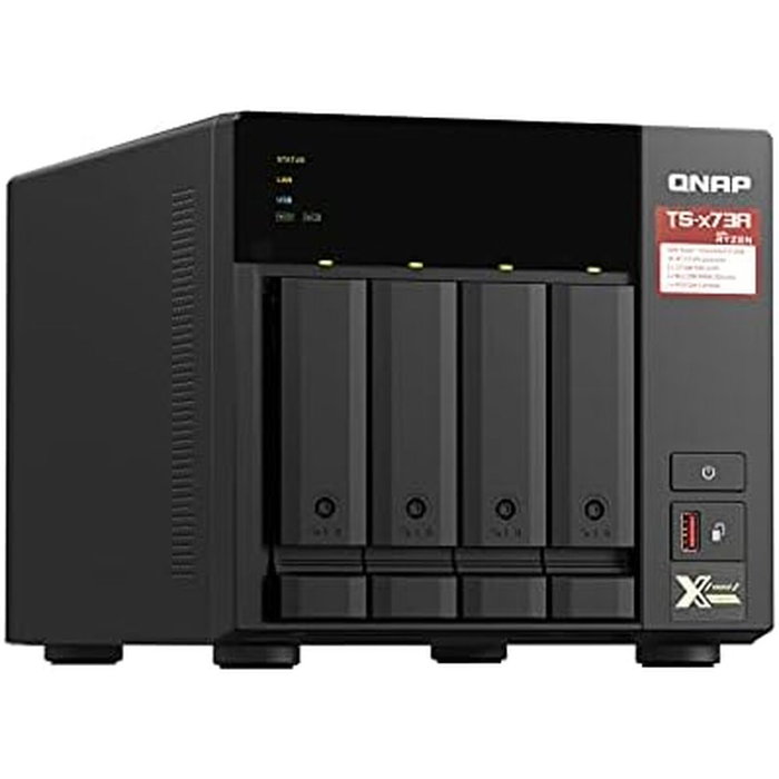 Stockage en Réseau NAS Qnap TS-473A Noir AMD Ryzen V1500B