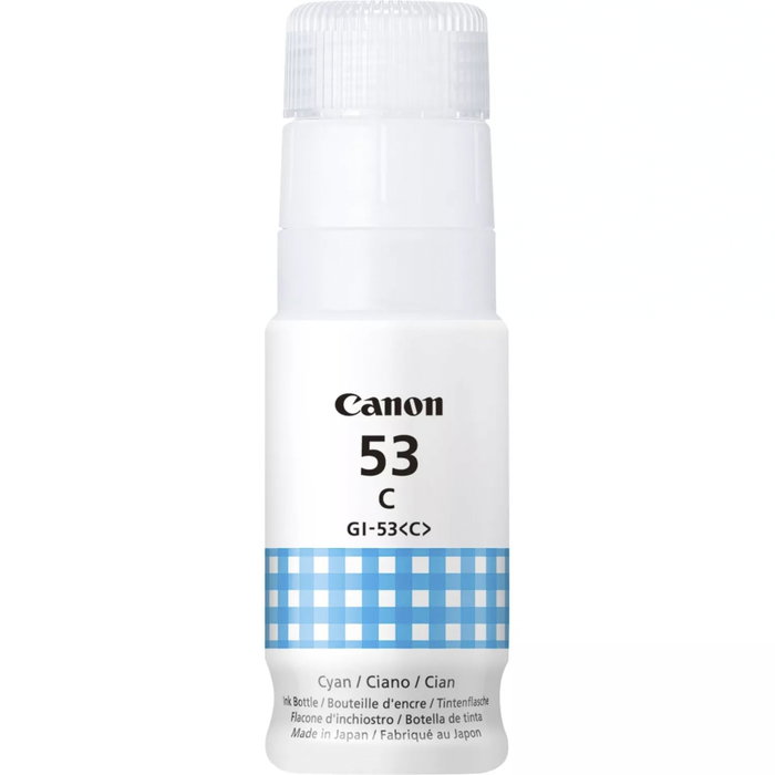 Canon GI-53C Cyan Bouteille d'encre