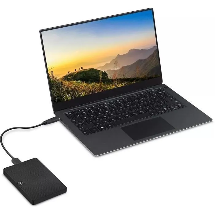 Seagate - Disque dur portable Expansion HDD - 1 To - USB 3.0 - Noir - Stockage externe pour PC et Mac Seagate - Disque dur portable Expansion HDD - 1 To - USB 3.0 - Noir - Stockage externe pour PC et Mac