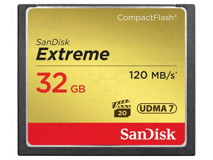 SanDisk Carte mémoire Compact Flash 32 GB