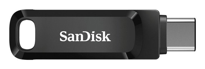 SanDisk Ultra Dual Drive Go 256 Go USB Type-C/Type-A Noir