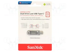 SanDisk Ultra Dual Drive Luxe 32GB USB A-USB C