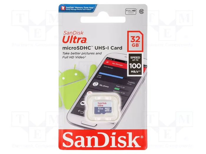 SanDisk Ultra microSDHC 32 Go Classe 10