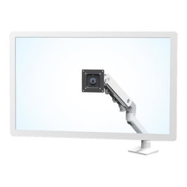 Ergotron HX Desk Monitor Arm Kit de montage blanc