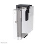 Neomounts Support de bureau pour PC de tour - Modèle CPU-D075BLACK - En acier noir - Charge max. 10 kg - Installation verticale sous le bureau