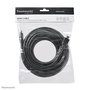 Neomounts HDMI35MM - Câble HDMI 1.4 Haute Vitesse 10 mètres Noir - Connecteurs Mâle Standard - Compatible 4K, 1080p, Blu-Ray, TV HD, Home Cinéma