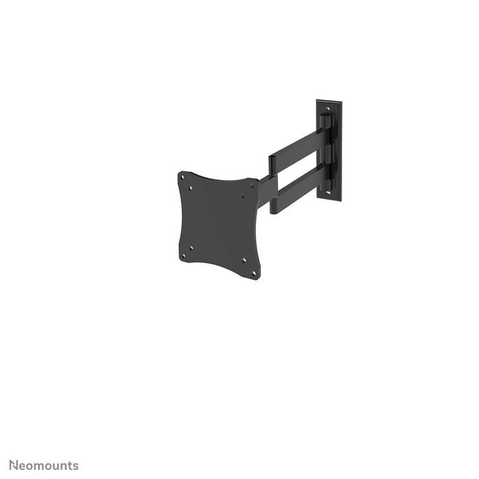 Neomounts Support Mural FPMA-W830BLACK pour Écrans jusqu'à 27" - Inclinaison et Pivot 180° - Compatible VESA 75x75 et 100x100 - Capacité 12 kg