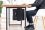 Neomounts Support pour Unité Centrale NM-CPU100BLACK - Montage sous Bureau, Ajustable, 10 kg, Noir, Acier