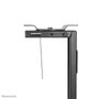 Neomounts Support pour Unité Centrale NM-CPU100BLACK - Montage sous Bureau, Ajustable, 10 kg, Noir, Acier