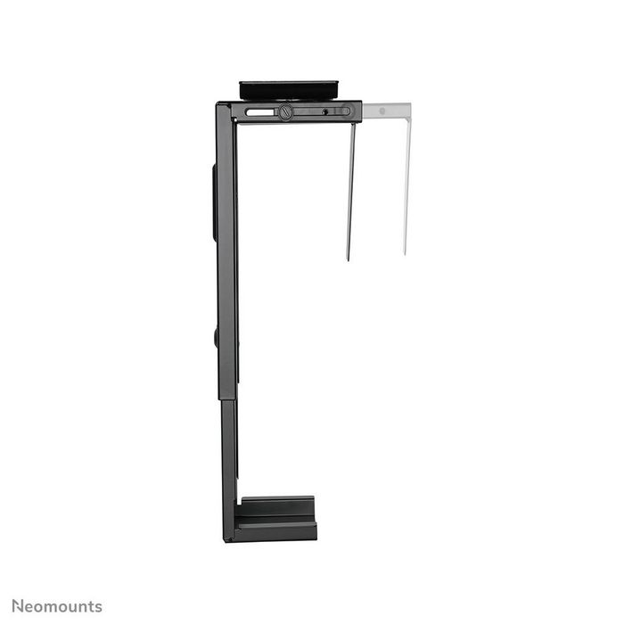 Neomounts Support pour Unité Centrale NM-CPU100BLACK - Montage sous Bureau, Ajustable, 10 kg, Noir, Acier