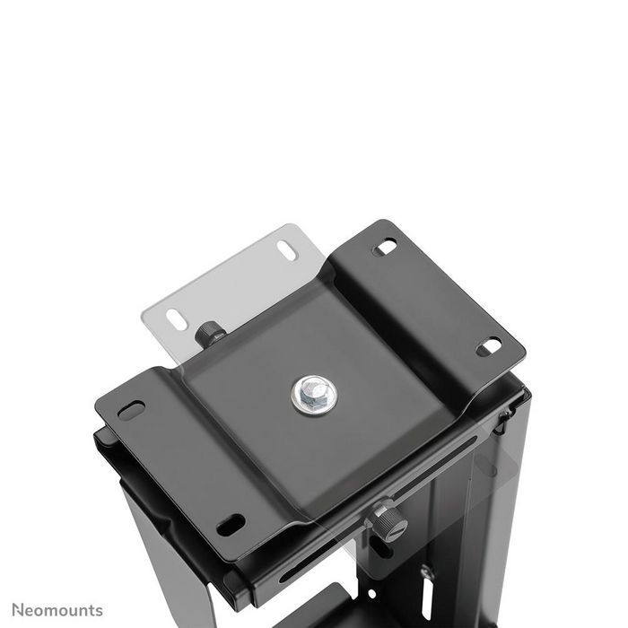 Neomounts Support pour Unité Centrale NM-CPU100BLACK - Montage sous Bureau, Ajustable, 10 kg, Noir, Acier