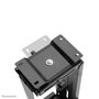 Neomounts Support pour Unité Centrale NM-CPU100BLACK - Montage sous Bureau, Ajustable, 10 kg, Noir, Acier