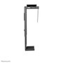 Neomounts Support pour Unité Centrale NM-CPU100BLACK - Montage sous Bureau, Ajustable, 10 kg, Noir, Acier