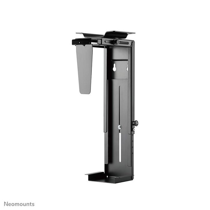 Neomounts Support pour Unité Centrale NM-CPU100BLACK - Montage sous Bureau, Ajustable, 10 kg, Noir, Acier