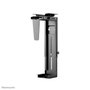 Neomounts Support pour Unité Centrale NM-CPU100BLACK - Montage sous Bureau, Ajustable, 10 kg, Noir, Acier