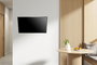 Neomounts Support mural inclinable NM-W60BLACK pour écrans plats jusqu'à 30" (VESA 75x75-100x100 mm), acier noir, 25 kg max