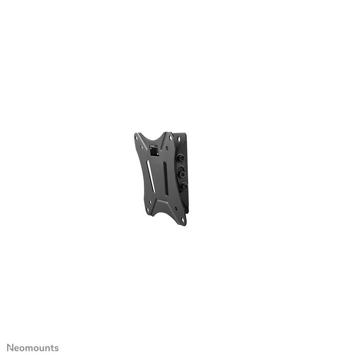Neomounts Support mural inclinable NM-W60BLACK pour écrans plats jusqu'à 30" (VESA 75x75-100x100 mm), acier noir, 25 kg max