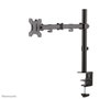 Neomounts Support de Bureau FPMA-D550BLACK Noir, Montage Inclinable Pivotant Rotatif pour Écran Plat jusqu'à 32", Compatible VESA 75x75/100x100 mm, Capacité 8 kg