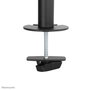 Neomounts Support de Bureau FPMA-D550BLACK Noir, Montage Inclinable Pivotant Rotatif pour Écran Plat jusqu'à 32", Compatible VESA 75x75/100x100 mm, Capacité 8 kg