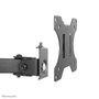 Neomounts Support de Bureau Double FPMA-D550DBLACK - Support Inclinable, Pivotant et Rotatif pour 2 Écrans jusqu'à 32" (VESA 75x75/100x100 mm)