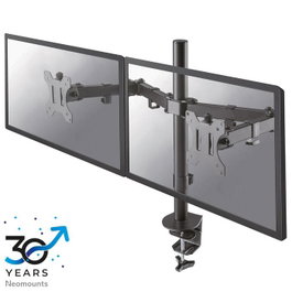 Neomounts FPMA-D550DBLACK Support de bureau pour 2 écrans 10-32 pouces Noir