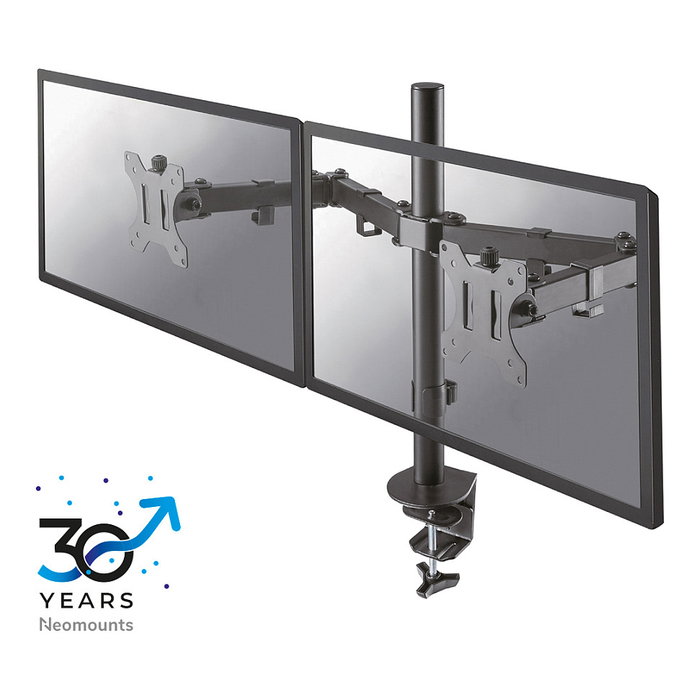 Neomounts FPMA-D550DBLACK Support de Bureau Double pour 2 Écrans jusqu'à 32 pouces Neomounts FPMA-D550DBLACK Support de Bureau Double pour 2 Écrans jusqu'à 32 pouces